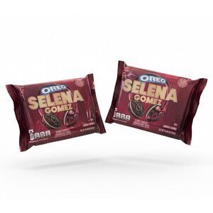 2 Pack of Selena Gomez Oreo Cookies Size 10.68 oz BB: 12/16/2025